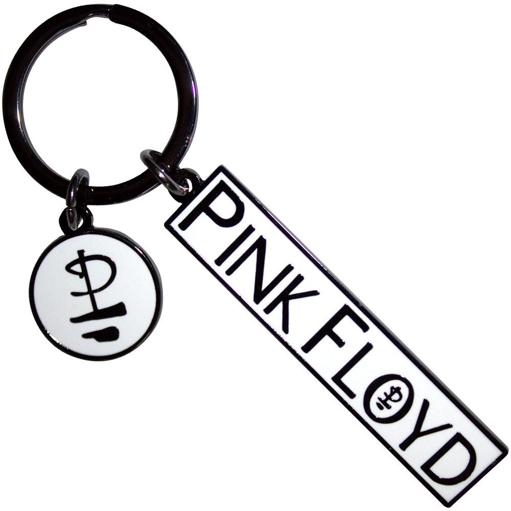 PINK FLOYD ピンクフロイド (結成 60周年 ) - Division Bell Logo & Charm / チャーム付き / キーホルダー - PGS